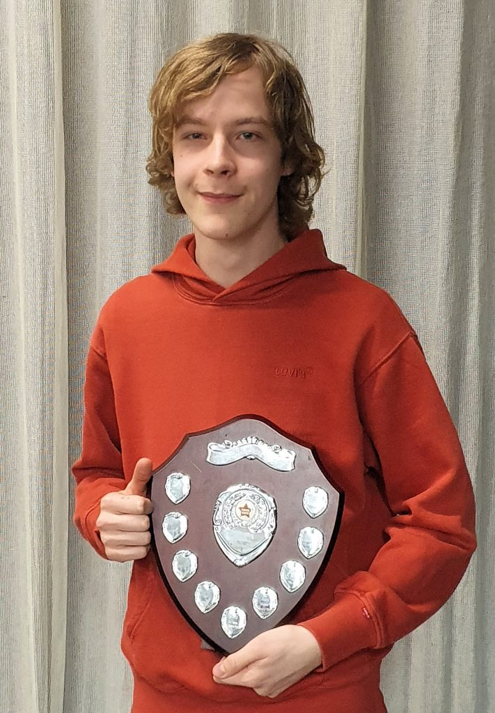 Lewis, winner of the Personal Contribution Award 2025